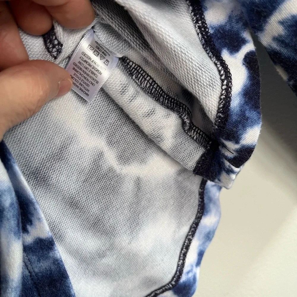 Koolaburra Blue Tie-Dye Hoodie - Picture 7 of 8